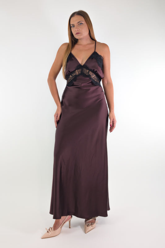 AI26 Imperial Abito AGGYMBA Plum Noir