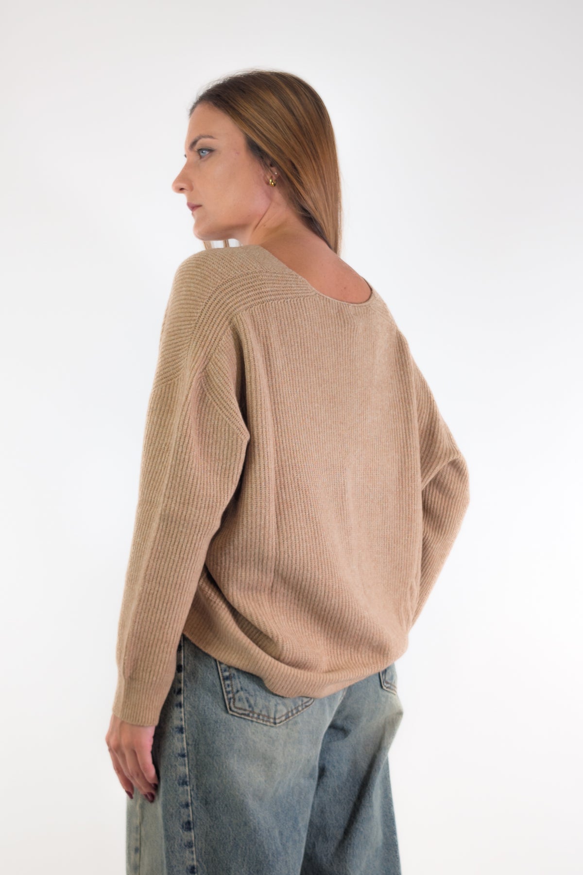 AI26 Susy Mix Cardigan AI51079B Safari