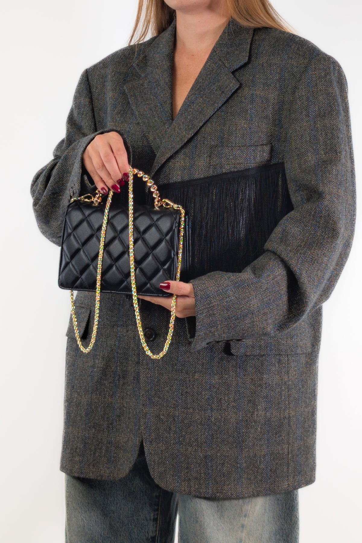 Marc Ellis Borsa PARIS BLACK / LIGHT GOLD