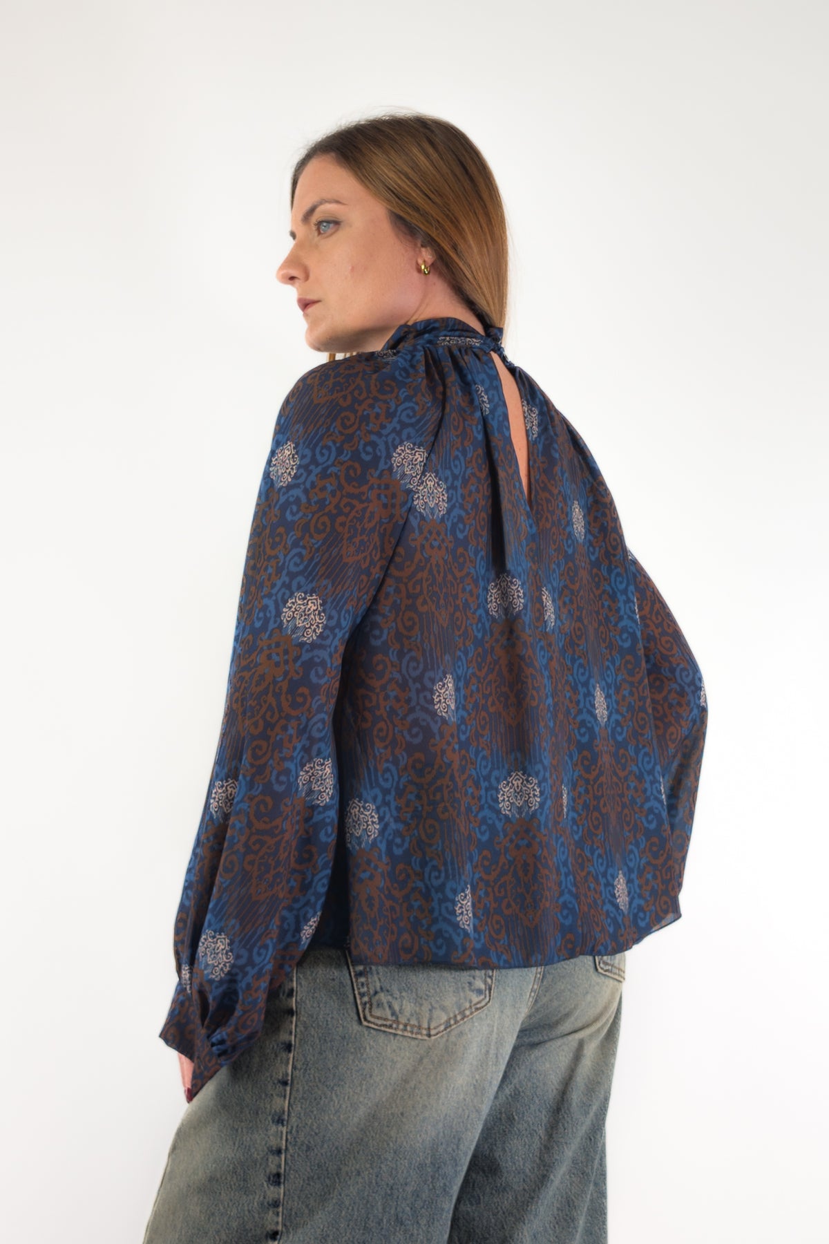 AI26 Susy Mix Blusa C81928QJ56 Blu