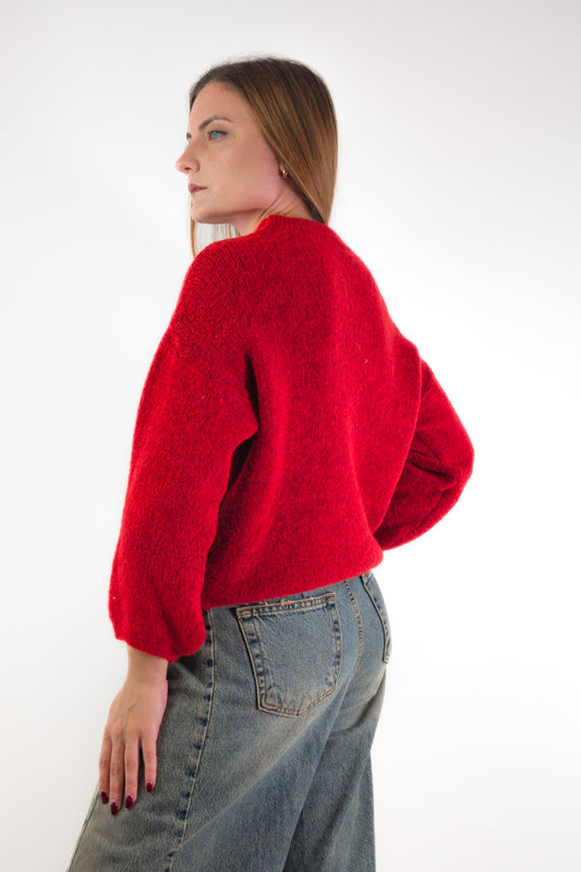 AI26 Luxury Maglia A2702 No Vabbè Rosso
