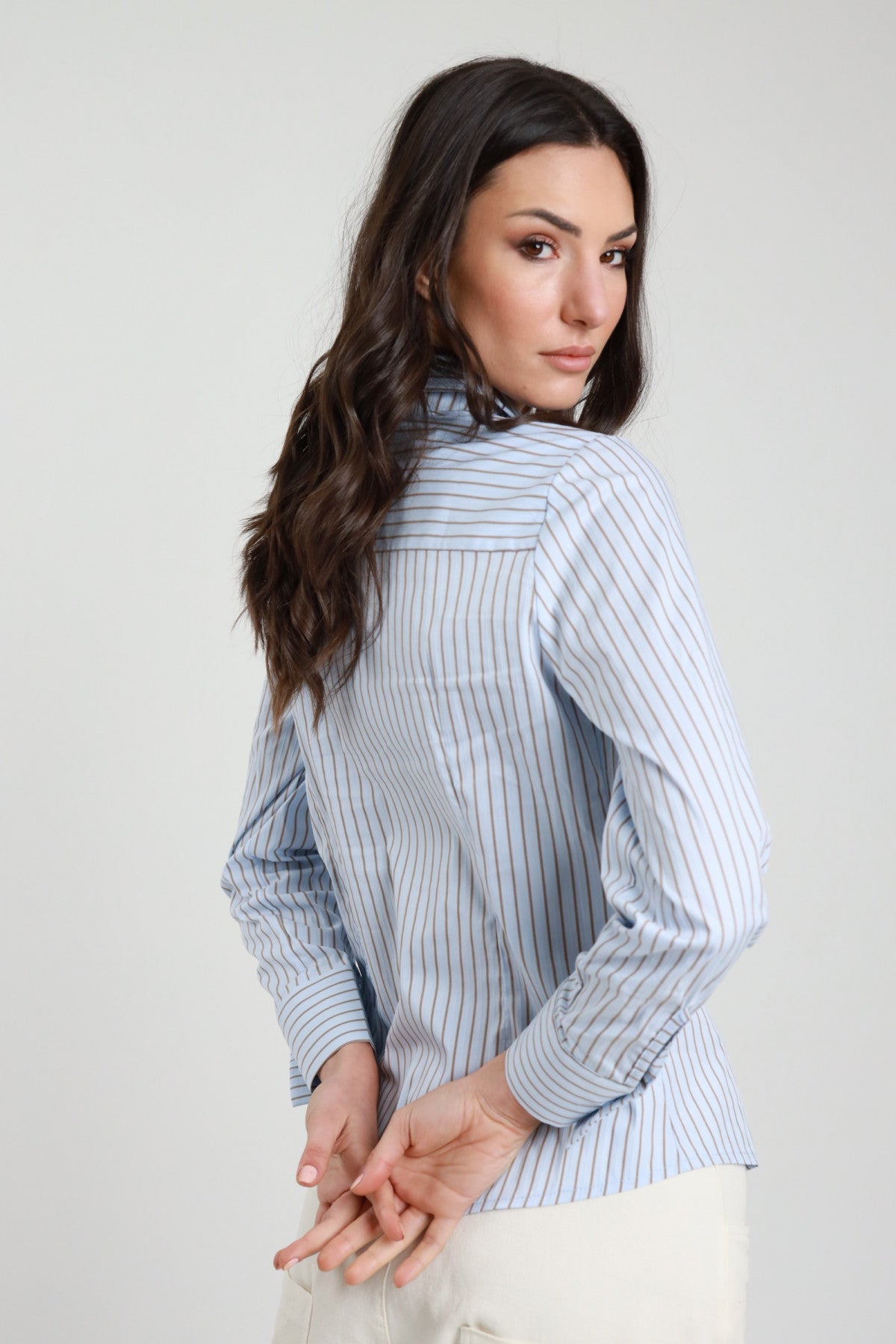 PE26 Susy Mix Camicia PA748 Celeste