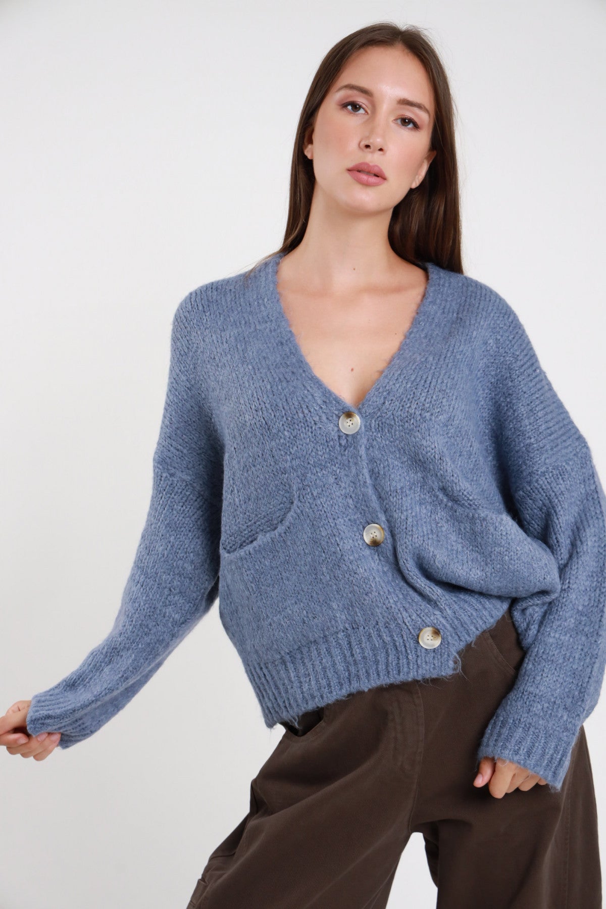 AI26 Susy Mix Cardigan M212 Jeans