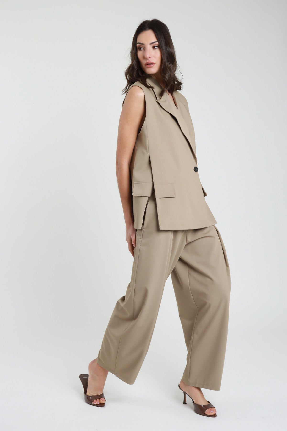 PE26 Susy Mix Pantalone 63652 Cammello