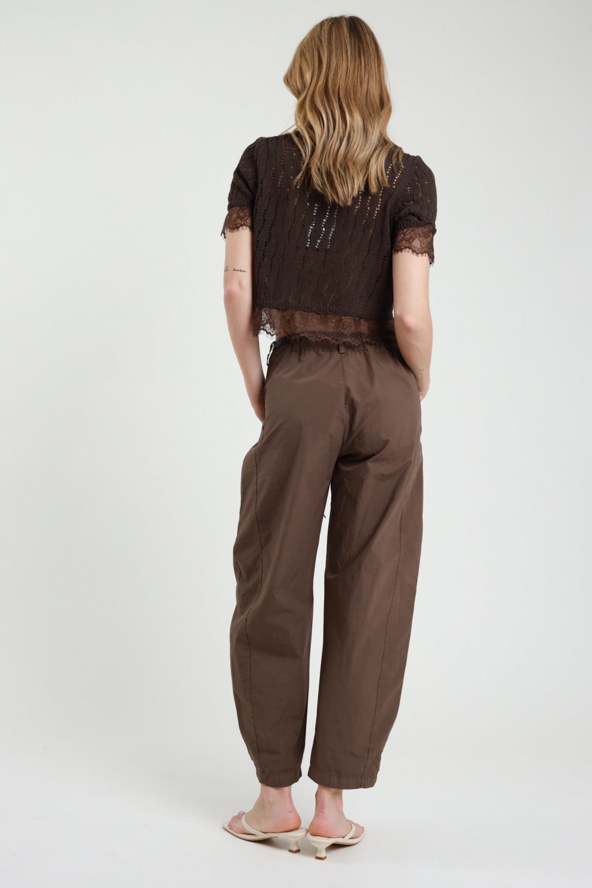 PE26 Susy Mix Pantalone 58300TL Moro