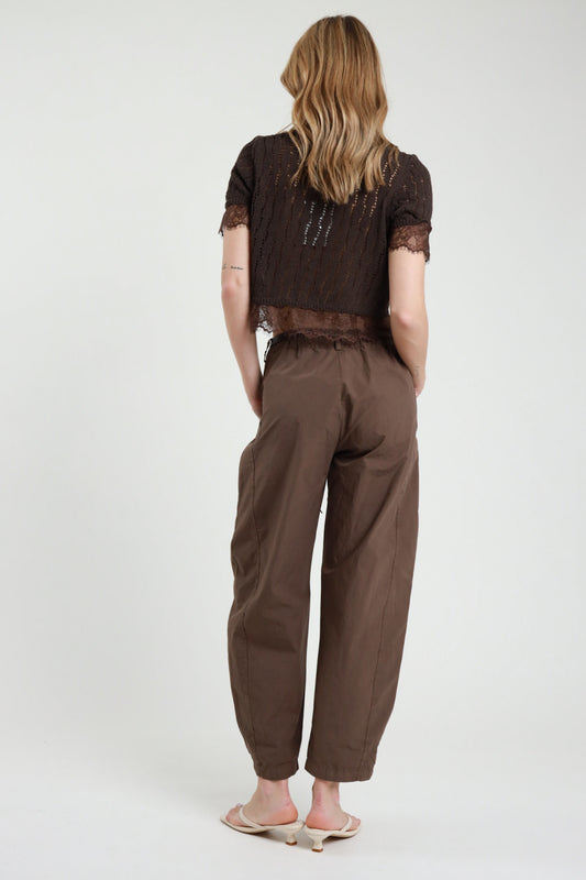 PE26 Susy Mix Pantalone 58300TL Moro