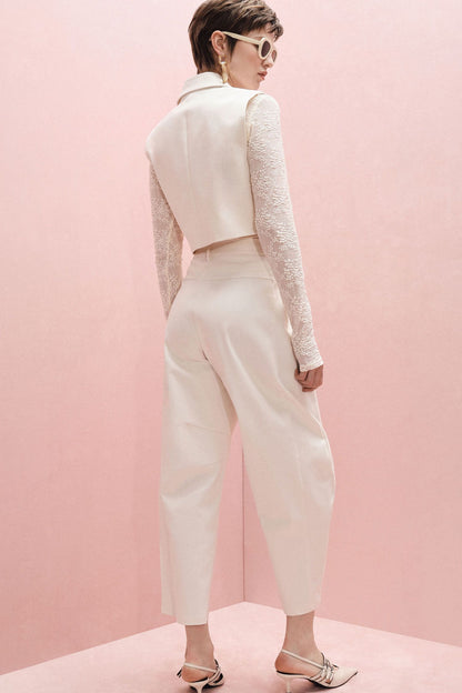 PE26 Imperial Pantalone P5T5LAS Panna