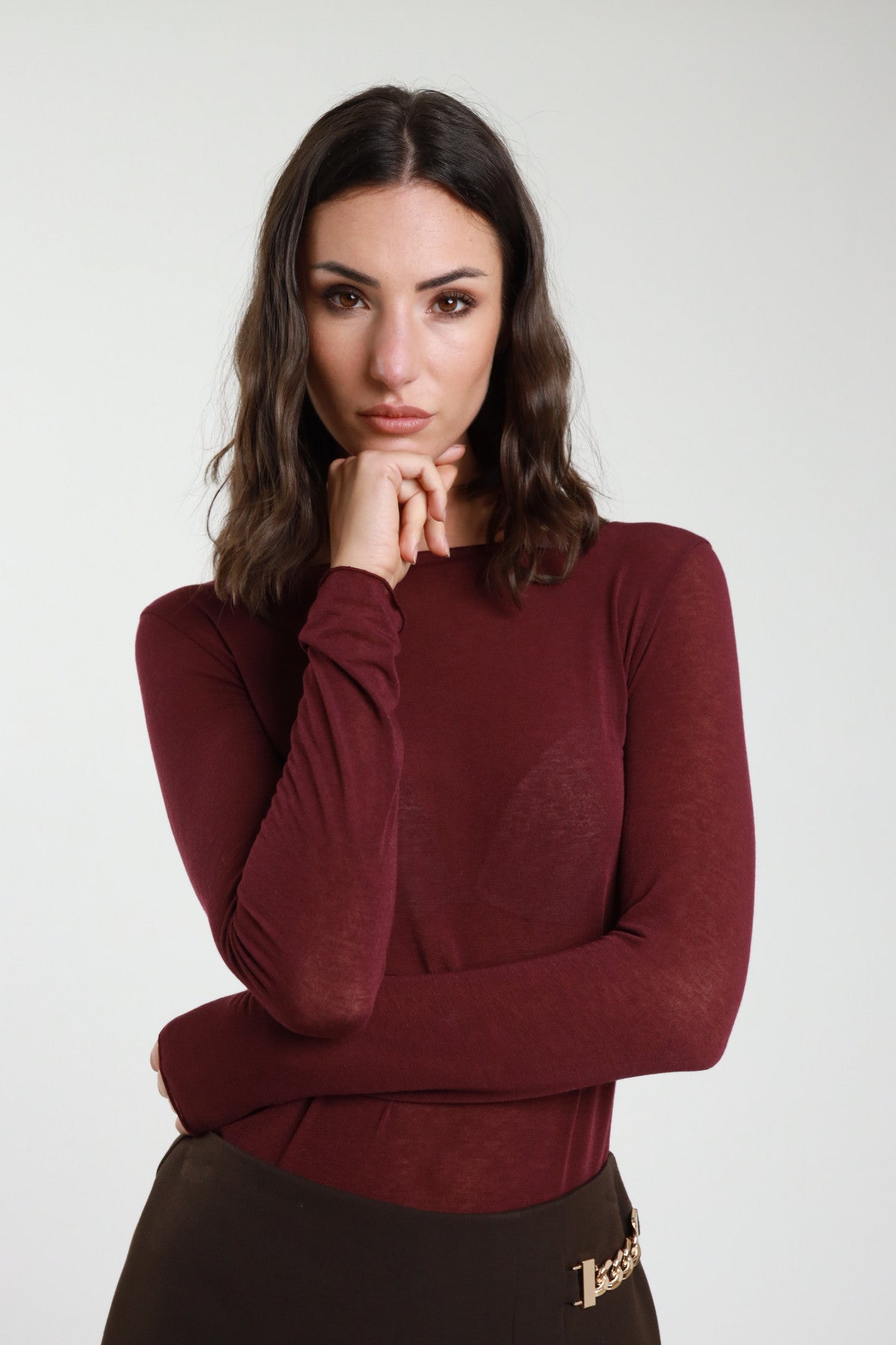 AI25 Susy Mix Maglia 11790 Bordeaux