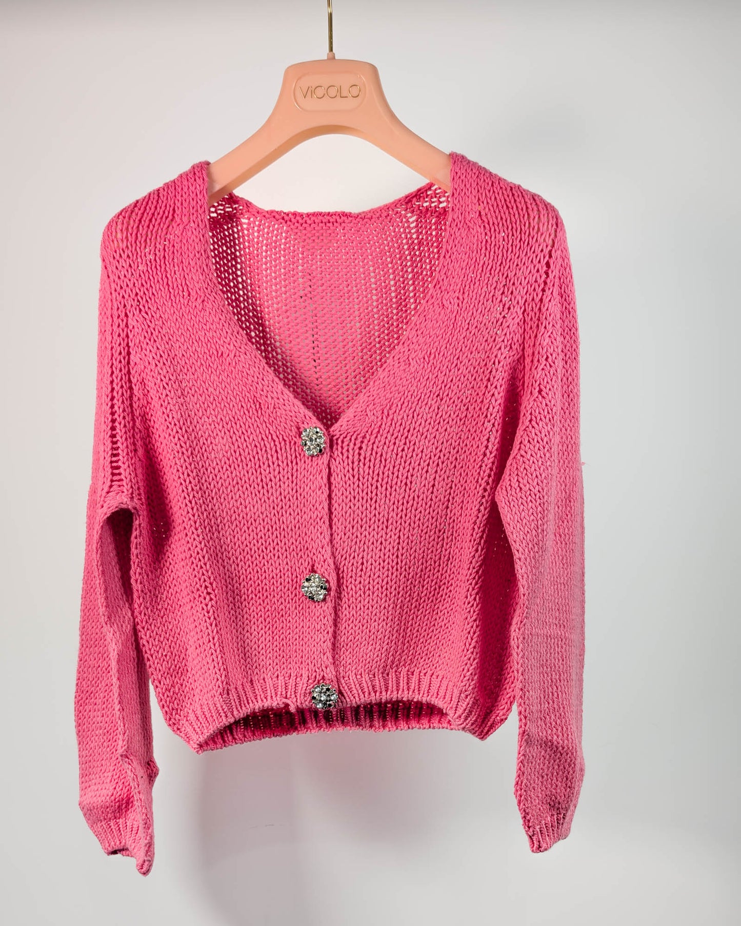 Vicolo Cardigan 33005D Rosa