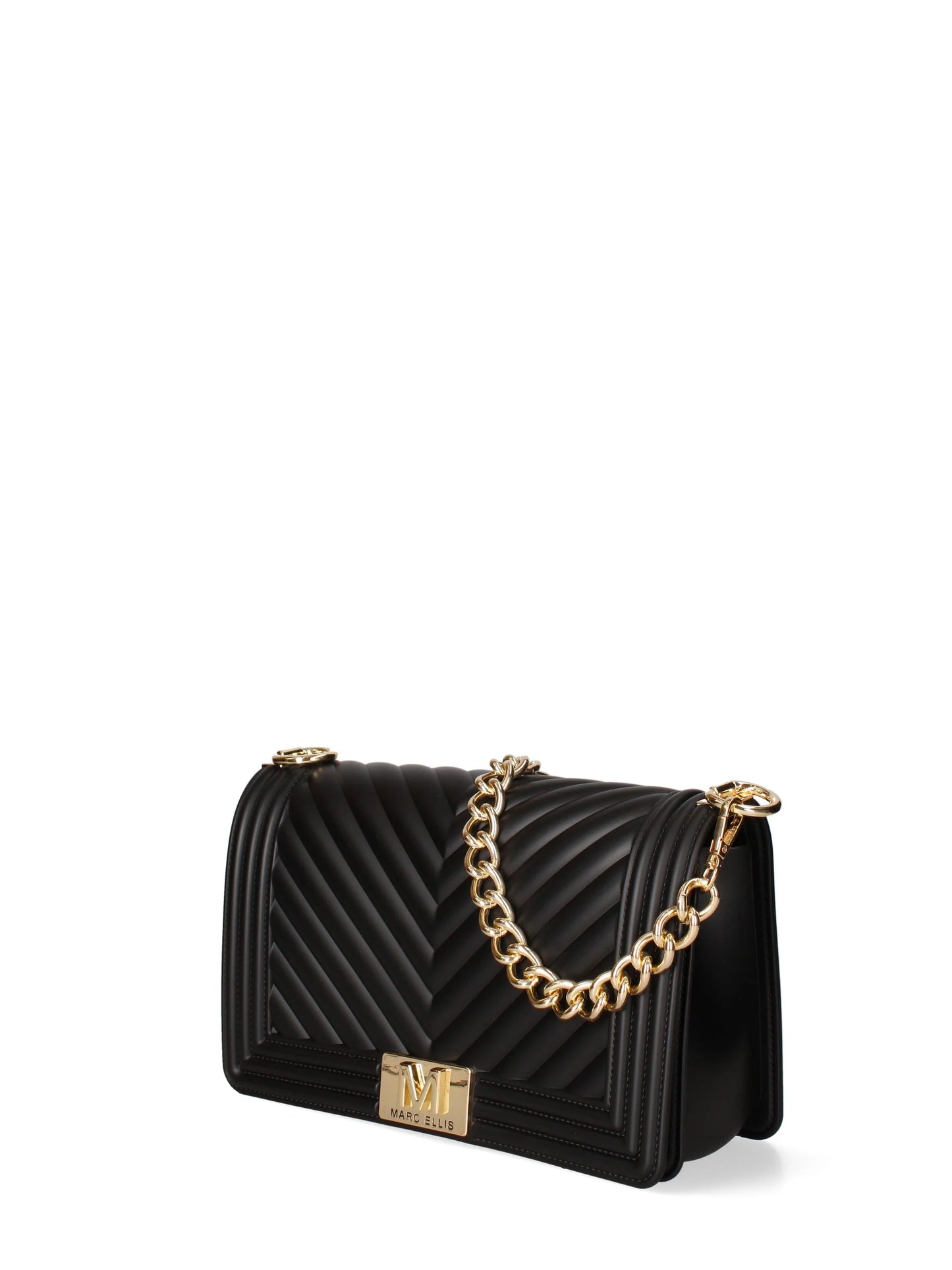 AI25 Marc Ellis Borsa FLAT S _25 Black/Light Gold