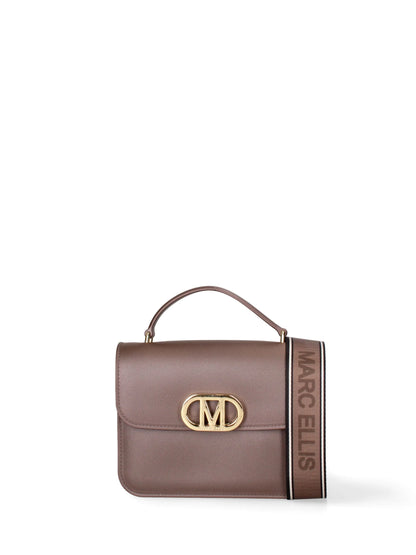 AI25 Marc Ellis Borsa FLAT EAR _25 Cocoa/Light Gold