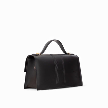 AI25 Marc Ellis Borsa FLAT ARROW M Black/Light Gold