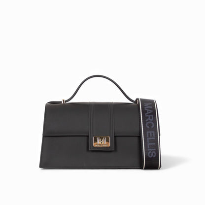 AI25 Marc Ellis Borsa FLAT ARROW M Black/Light Gold