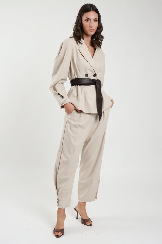 AI25 Susy Mix Pantalone M09592 Beige