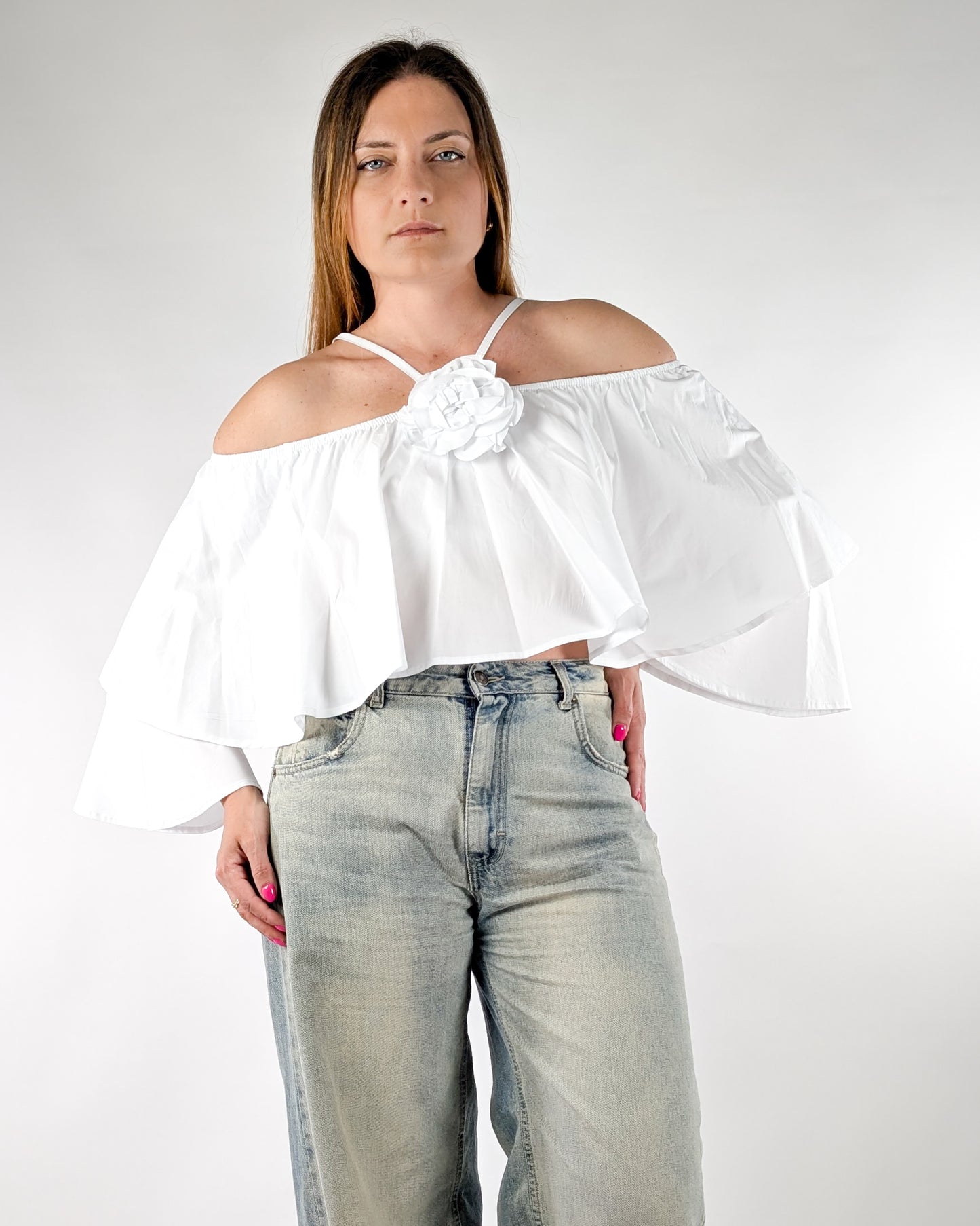 Susy Mix Blusa 3238125 Bianco
