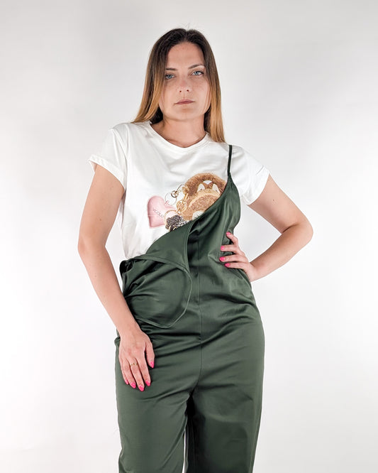Vicolo Tuta TD2512 Verde Militare