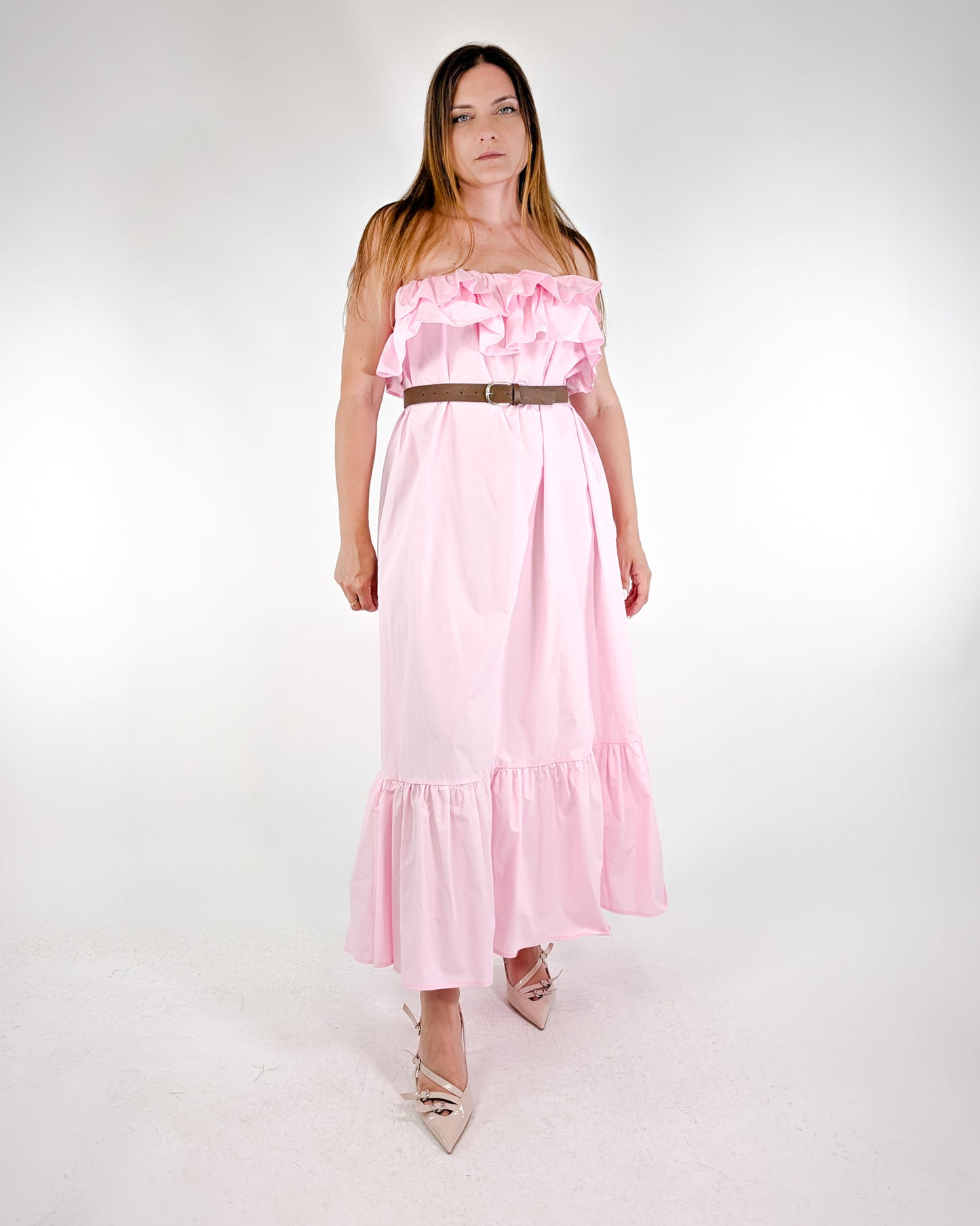 Vicolo Abito TD0833 Rosa