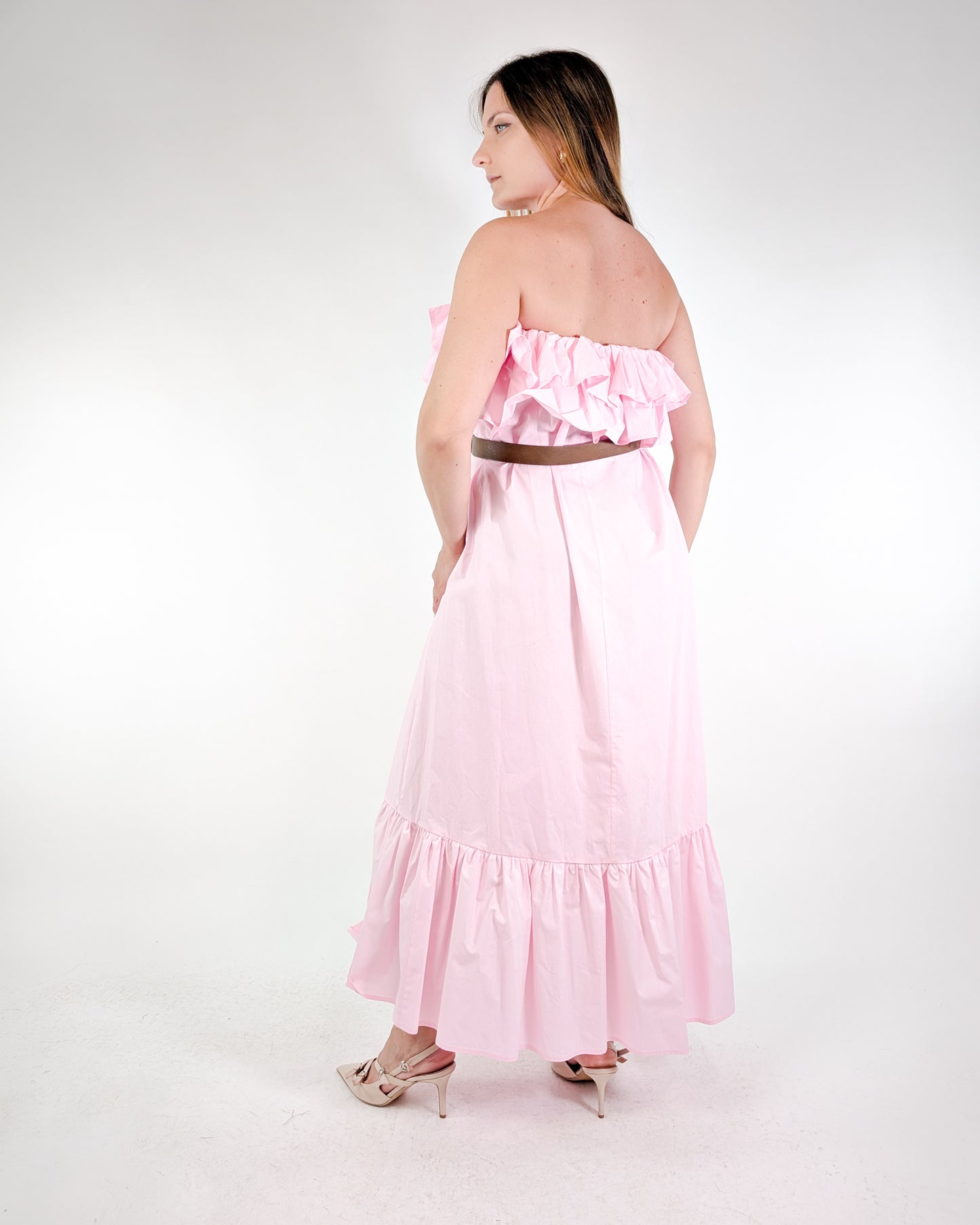 Vicolo Abito TD0833 Rosa