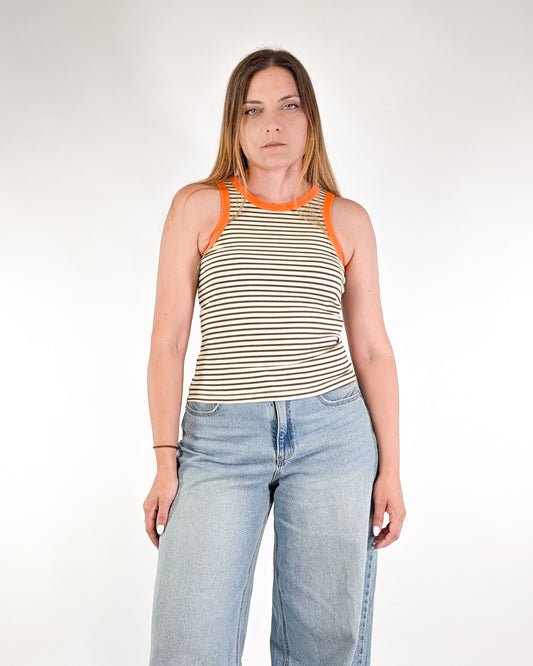 Susy Mix Canotta SH002156 Verde Militare