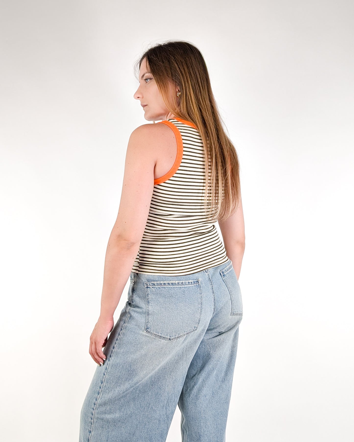 Susy Mix Canotta SH002156 Verde Militare