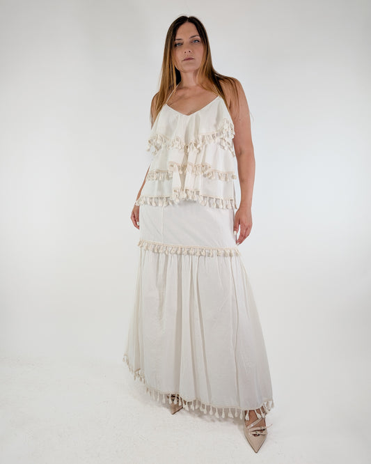 Le Streghe Top P25DL001 Beige