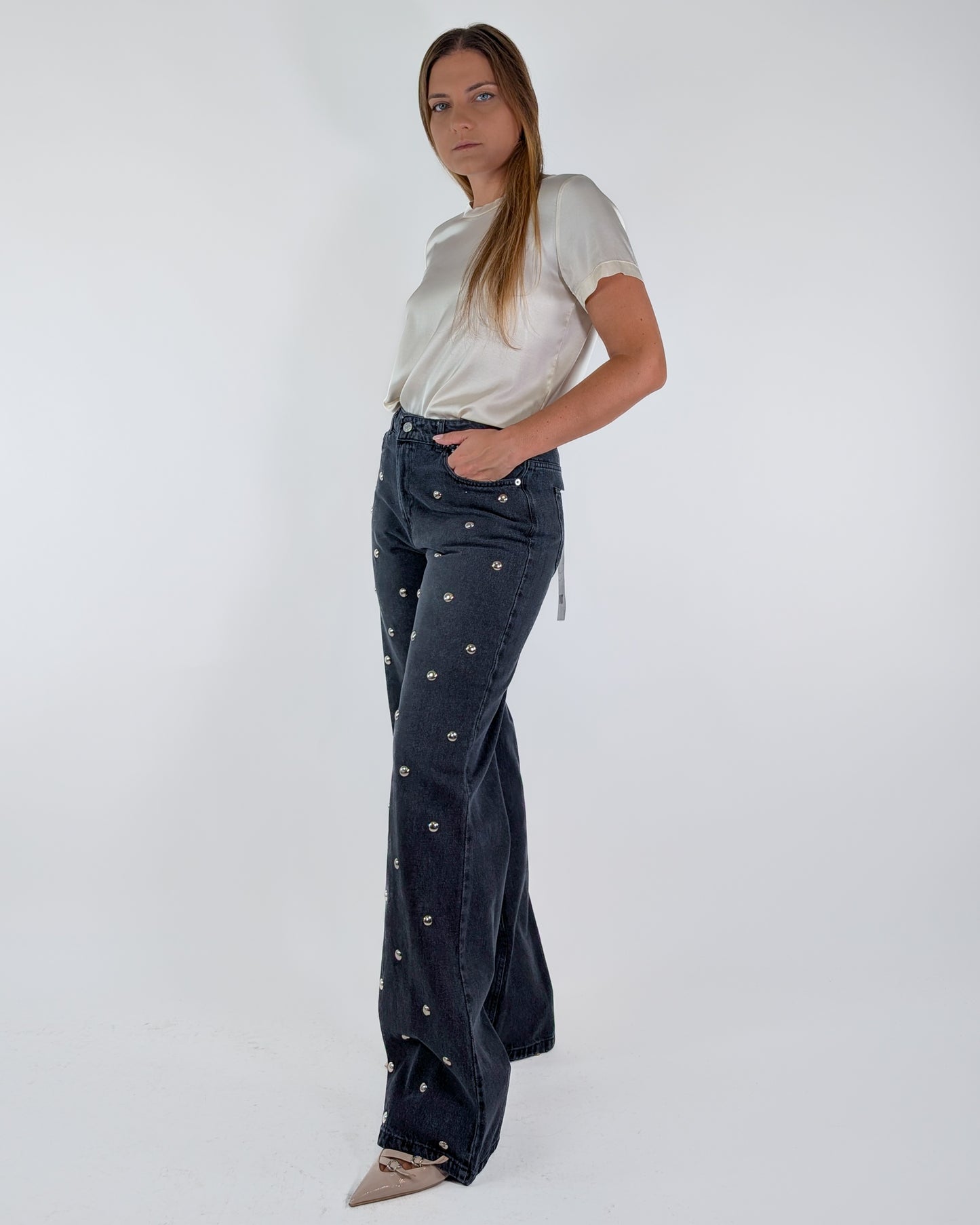 Have One Jeans PGZ-P114 Denim Nero