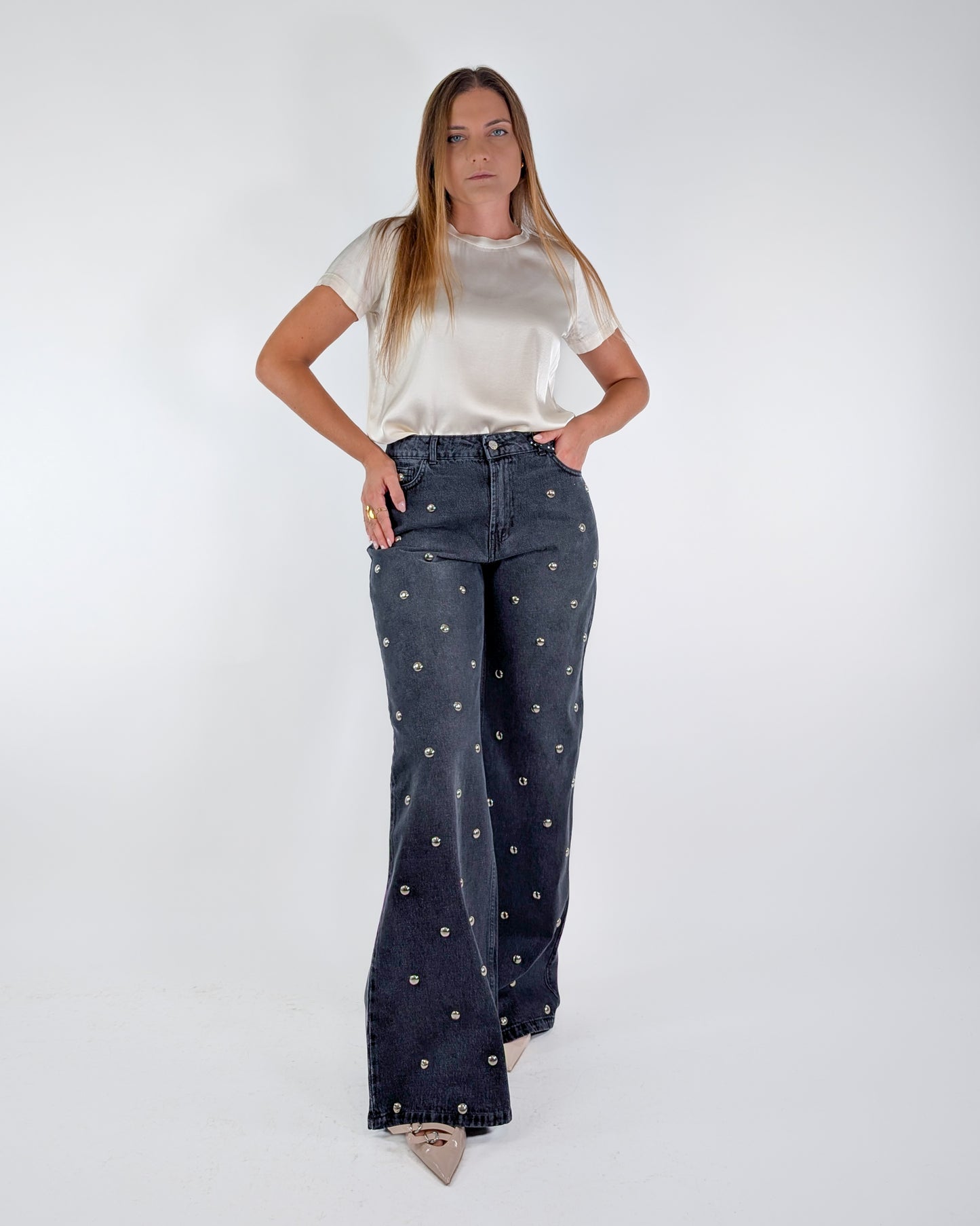 Have One Jeans PGZ-P114 Denim Nero