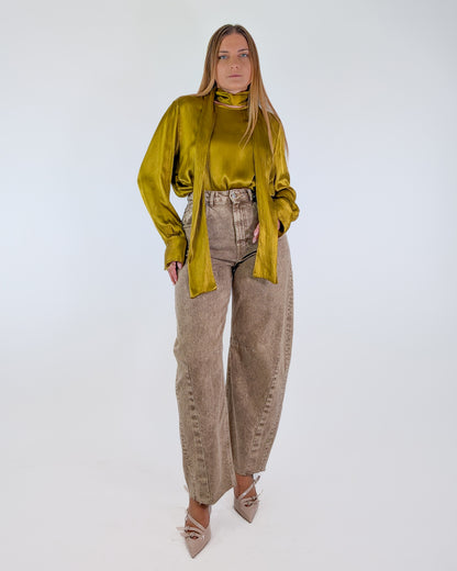 AI25 Have One Jeans PFA-P050 Denim Tabacco