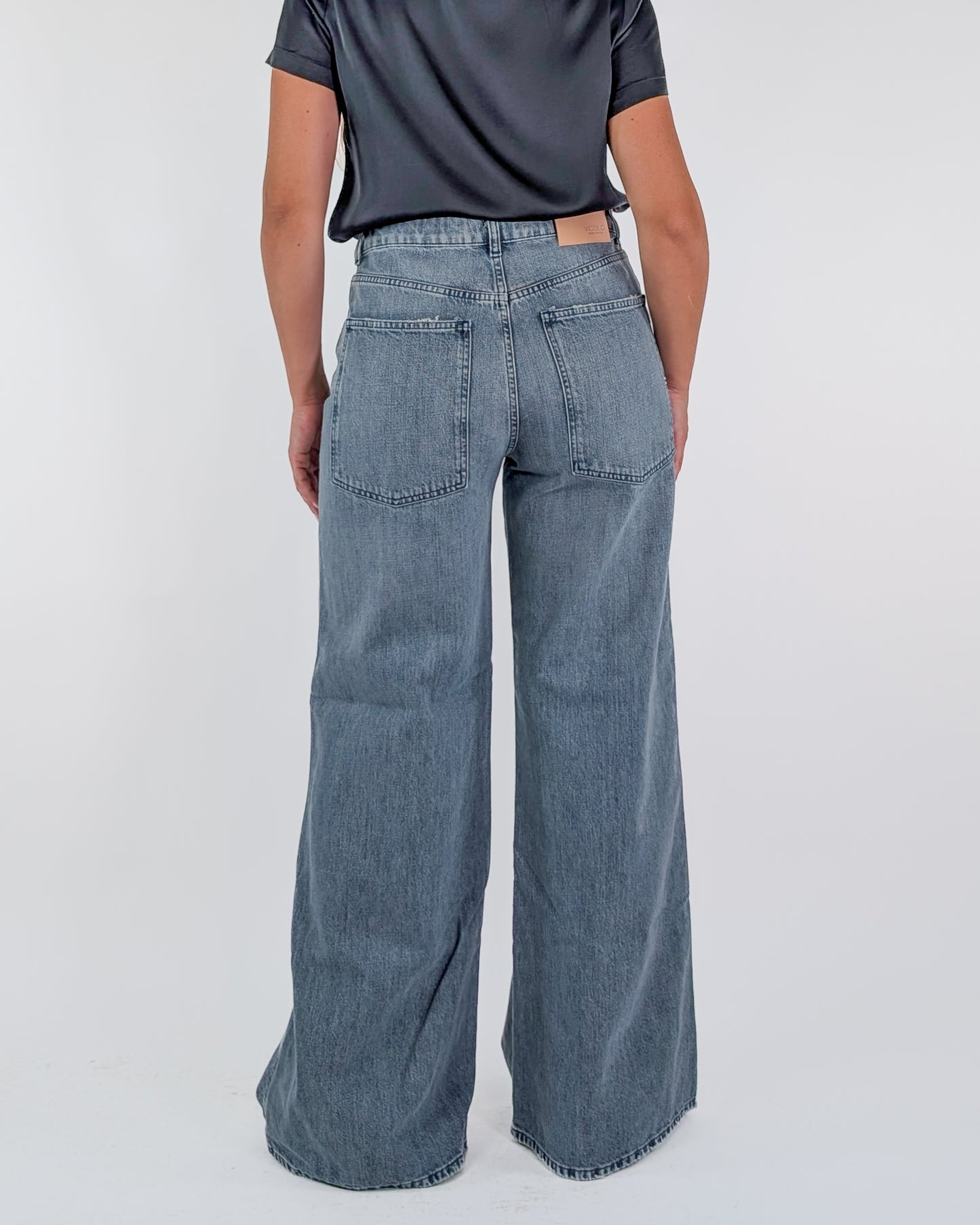 Vicolo Jeans DF5014 Denim Grigio