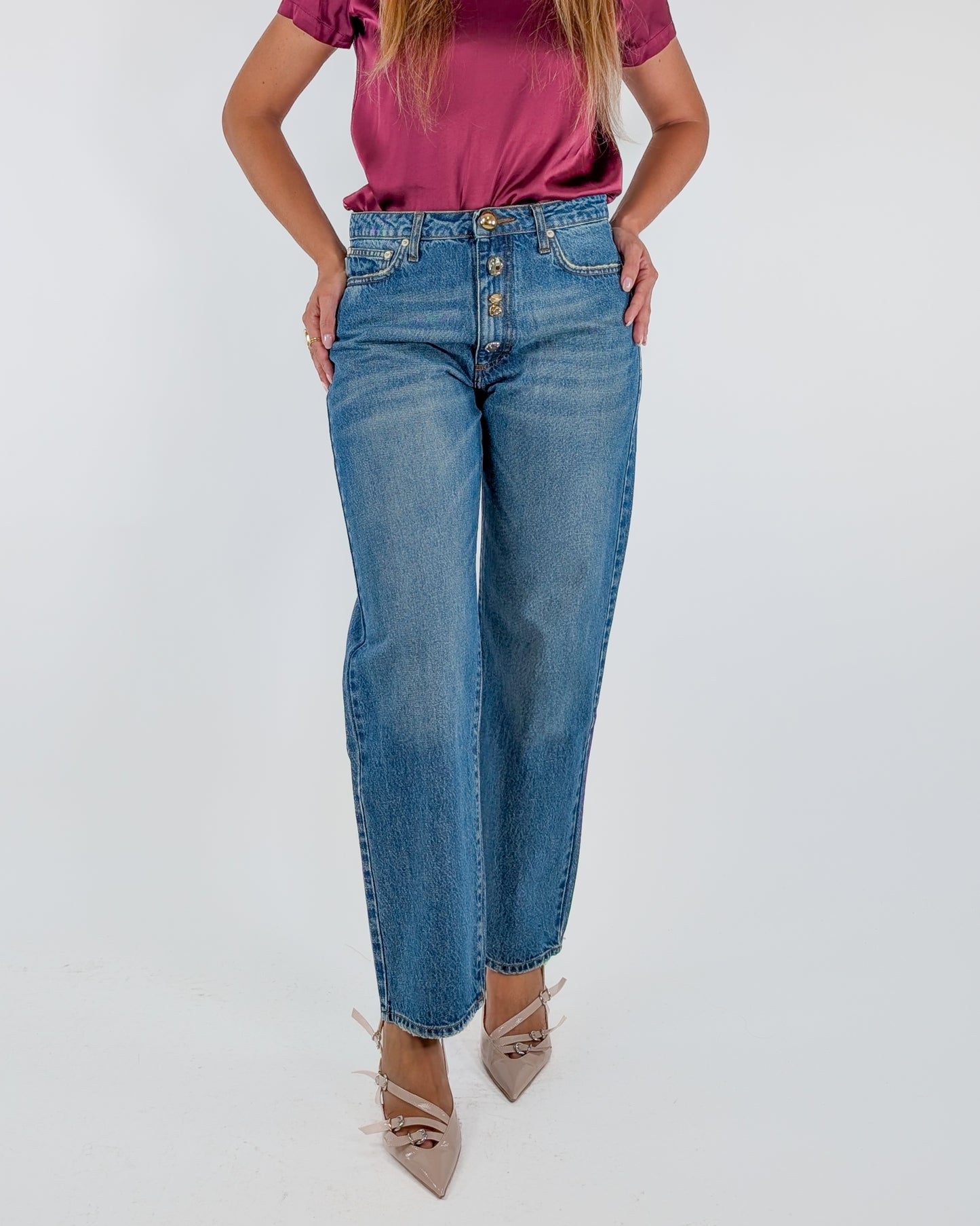 Vicolo Jeans DF5048 Denim Blu
