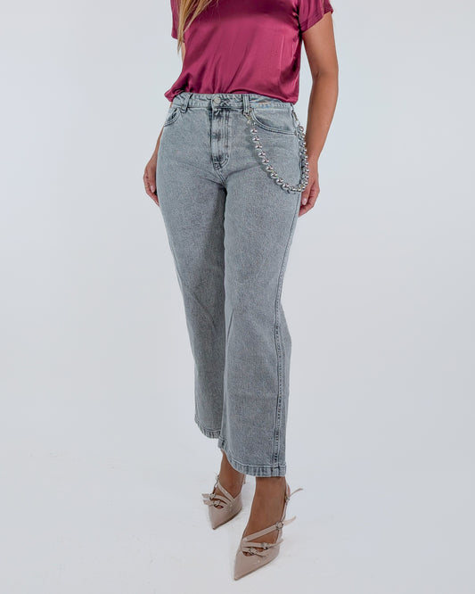 Vicolo Jeans DF5137 Denim Grigio