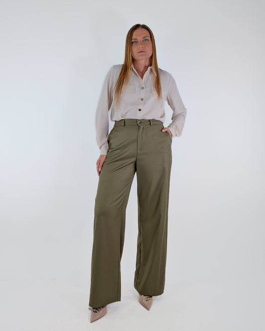 Susy Mix Pantalone M09331 Verde Oliva