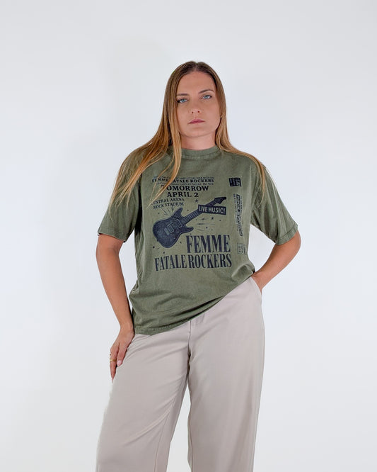 Susy Mix T-Shirt 222M Verde Militare