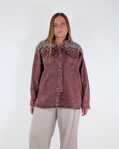 AI25 Susy Mix Camicia MF2508 Vino