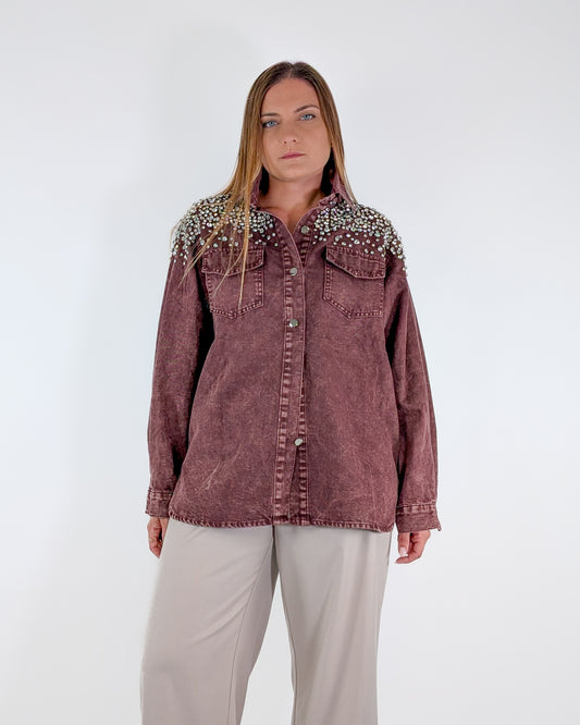 AI25 Susy Mix Camicia MF2508 Vino