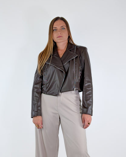 AI25 Susy Mix Giubbotto PP241T10 Moro