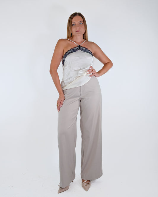 Susy Mix Pantalone M09331 Panna