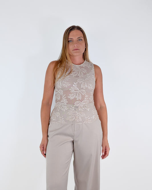 Susy Mix Canotta L5572 Burro