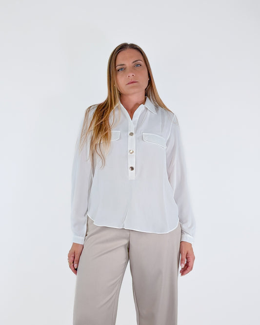 Susy Mix Camicia Y1190N18 Latte