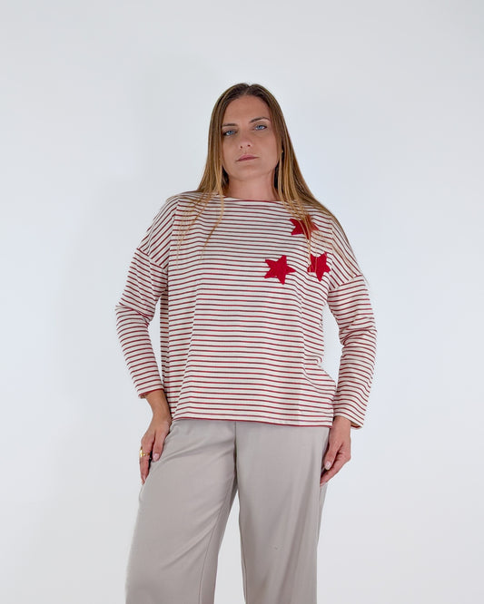 Susy Mix Maglia 115501 Bordeaux