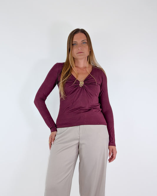 Susy Mix Maglia B05051 Vino