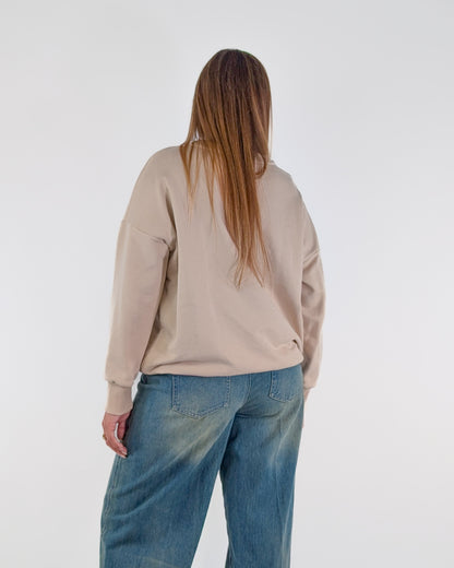 AI25 Tensione In Felpa AI25-2087 Nocciola