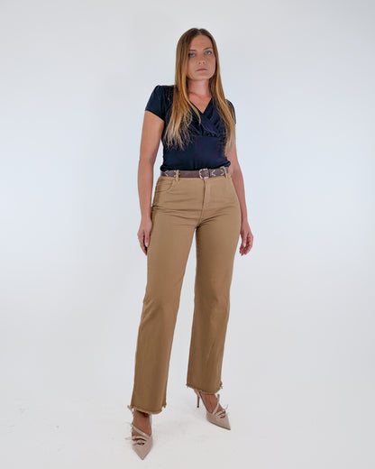 AI25 Tensione In Pantalone PA5275 Fagiolo