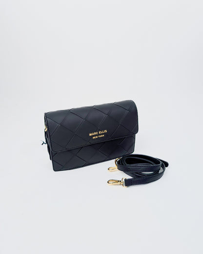 AI25 Marc Ellis Borsa BLOOM BAG BLACK / GOLD