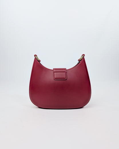 AI25 Marc Ellis Borsa FLAT NEW YORK _25 RUBINO / LIGHT GOLD