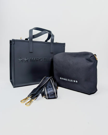 AI25 Marc Ellis Borsa FLAT GO BLACK / LIGHT GOLD