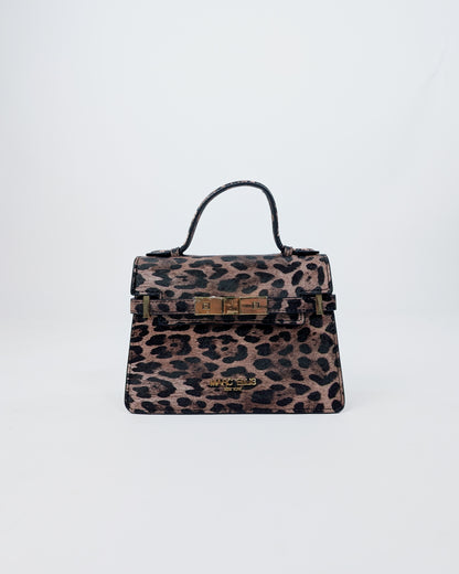 AI25 Marc Ellis Borsa AROUND S 26 BLACK LEO / LIGHT GOLD