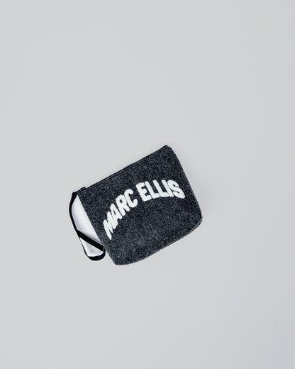 AI25 Marc Ellis Pochette BUBY CLOTH CLUTCH Black/White Cap