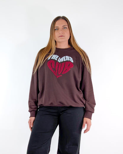 AI25 Susy Mix Felpa SH002512 Moro