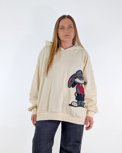 AI25 Susy Mix Felpa I256125 Avorio